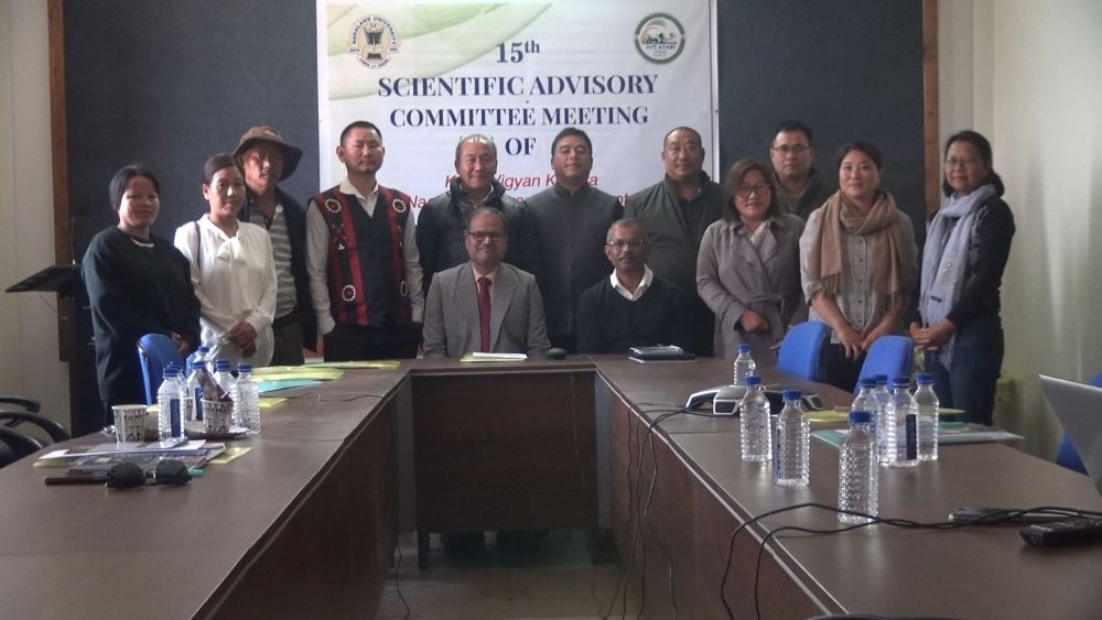 15th Scientific Advisory Committee meeting held at Krishi Vigyan Kendra Zunheboto Nagaland University Lumami on February 27.